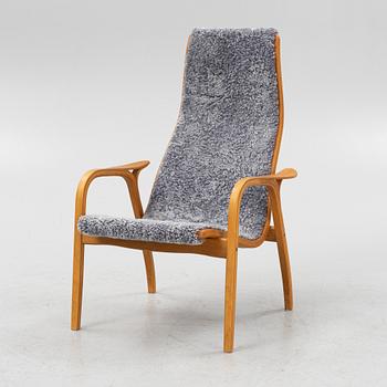 Yngve Ekström, an oak  'Lamino' easy chair from Swedese dated -12.
