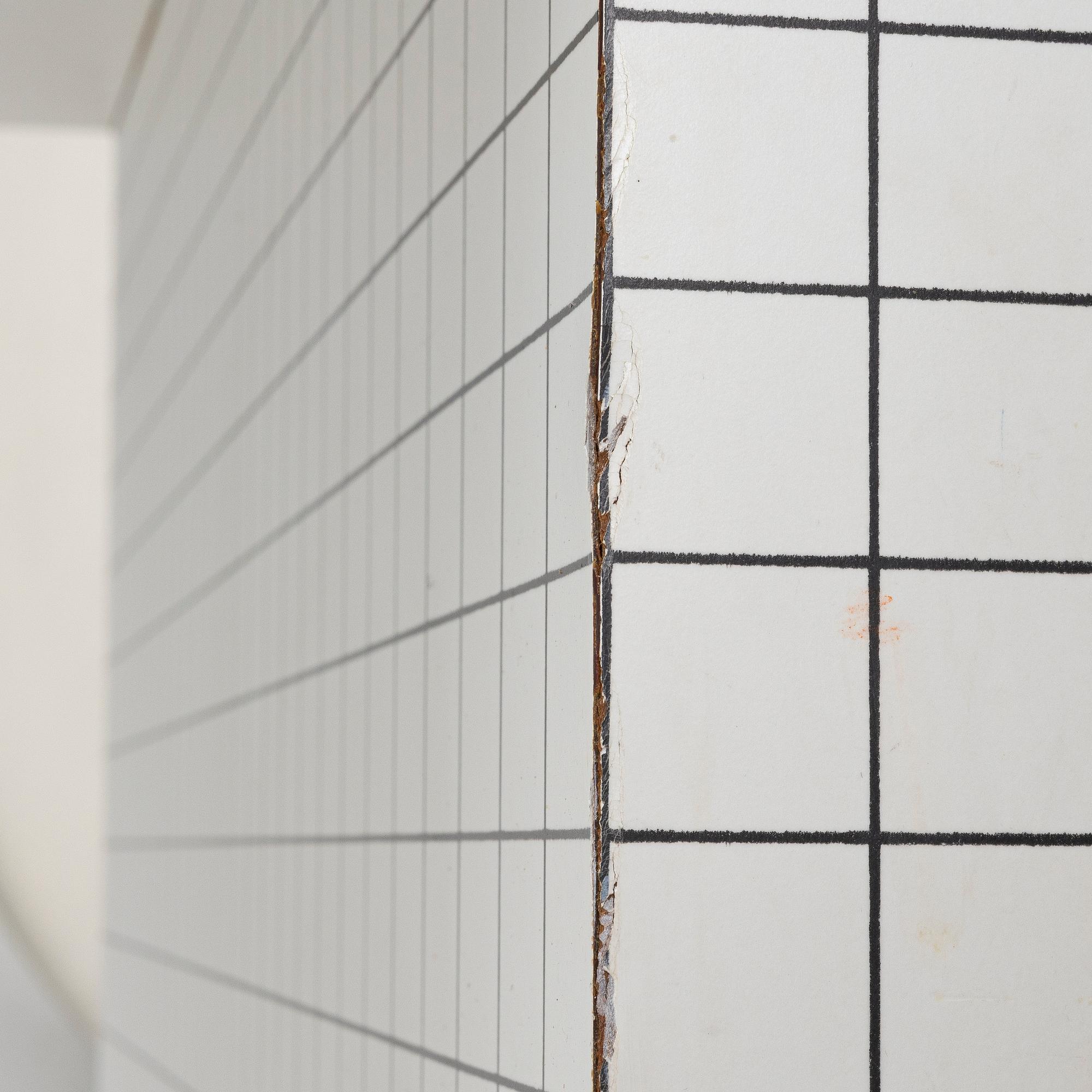 Superstudio, matbord, "Quaderna", Zanotta, Italien.