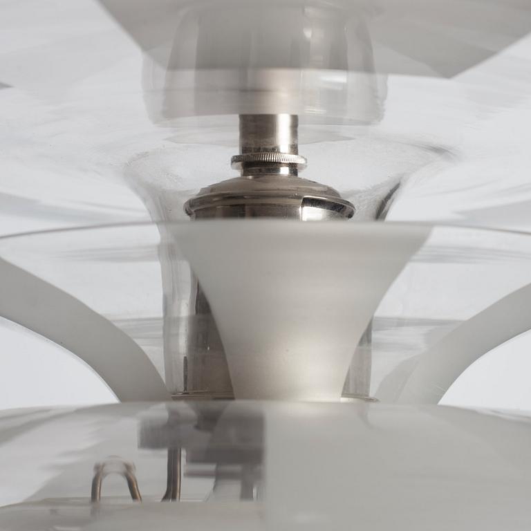 Poul Henningsen, "Septima 5" ceiling light, Louis Poulsen, Denmark ca 1929.