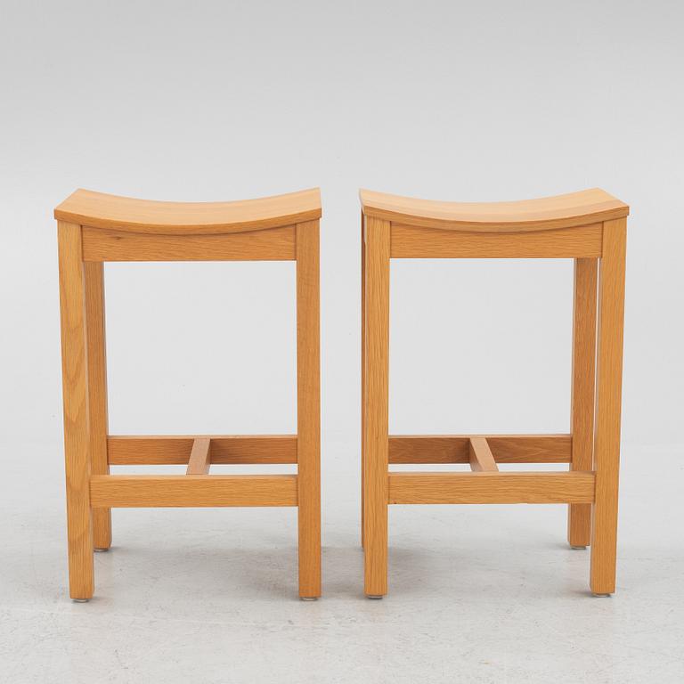 Jonas Lindvall, bar table with two chairs, model Bl, Stolab.