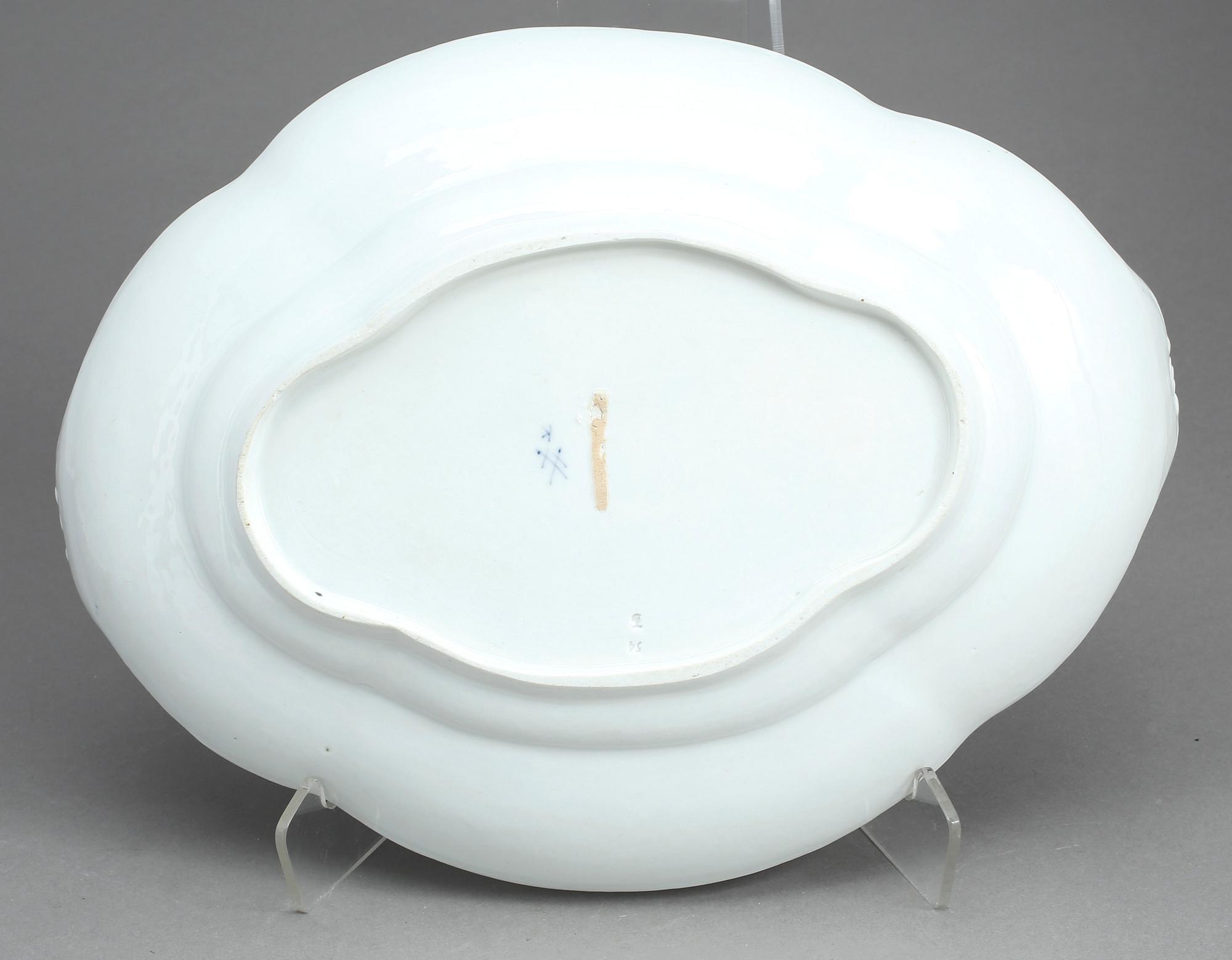 FAT, porslin, Meissen, 1800-tal.
