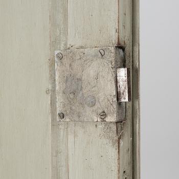 An early 19th century Gustavian corner cabinet, Sweden.