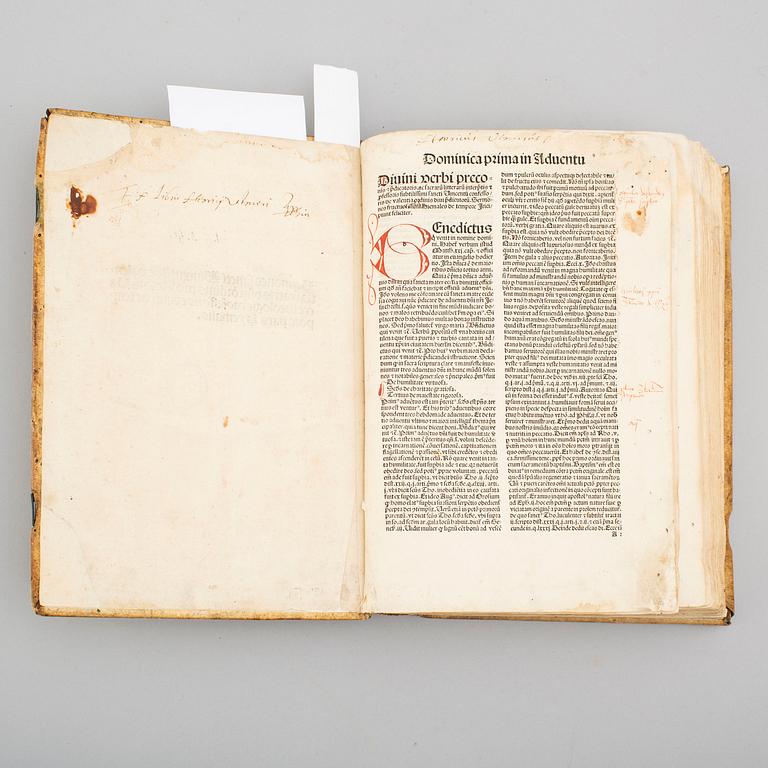 BOOK, Incunable, Basel 1488.