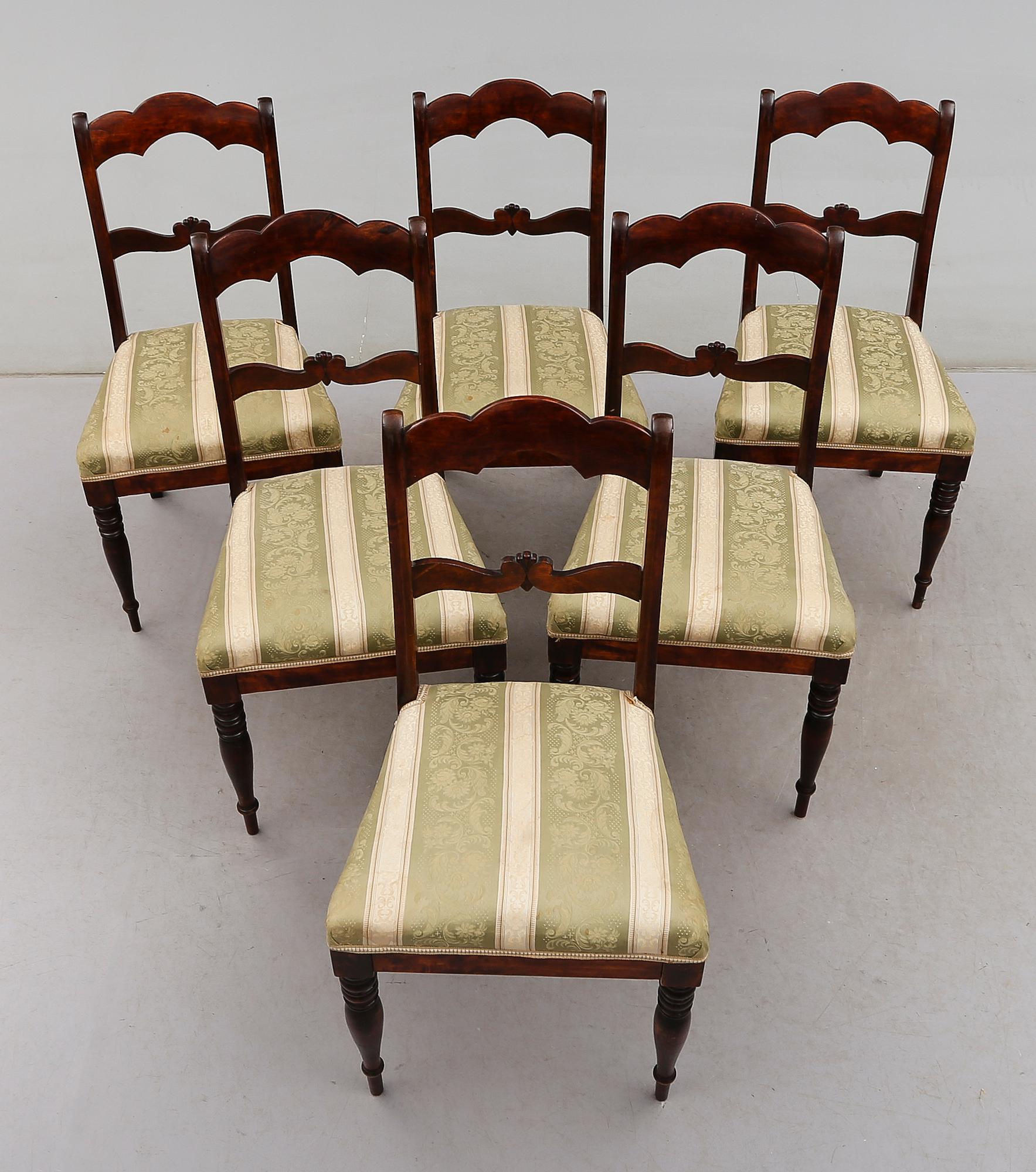 STOLAR, 6 st, 1800-talets mitt.