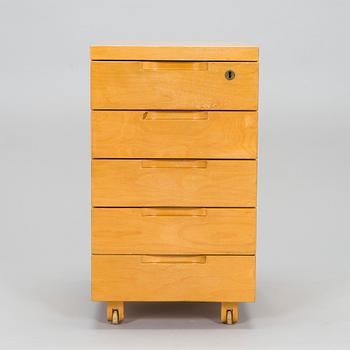 Aino Aalto, A mid-20th century H297 drawer unit for O.Y. Huonekalu-ja Rakennustyötehdas A.B.