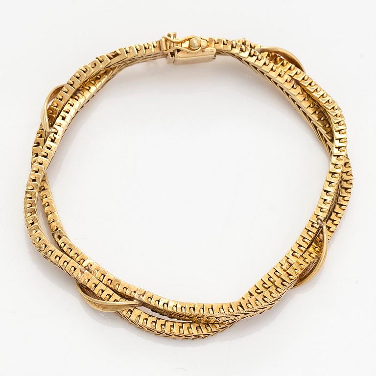 Armband, 17K guld.