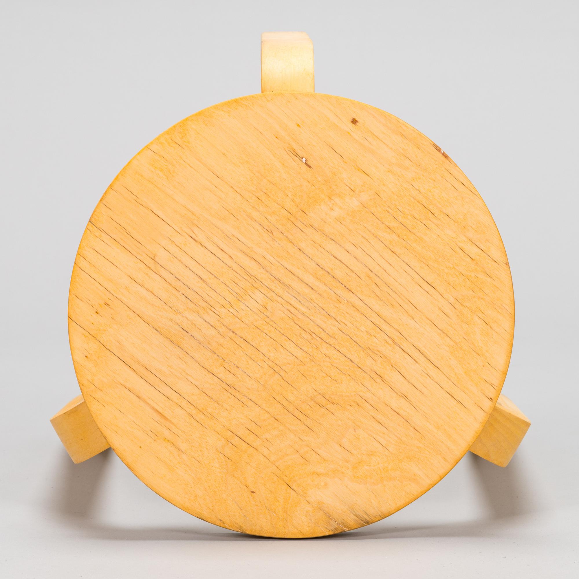 Alvar Aalto, 1970s '60' stool and '65' chair for Artek.