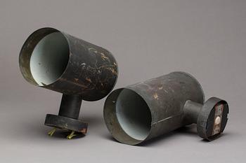 YTTERBELYSNING, ett par, Fagerhults, 1900-talets andra hälft.