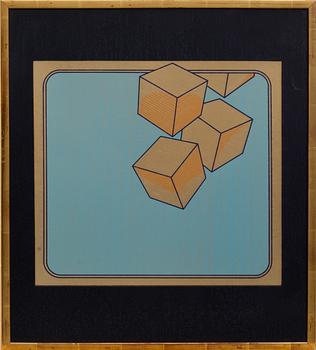 BECK & JUNG, blandteknik, signerad och daterad 1969, numrerad 2/80.