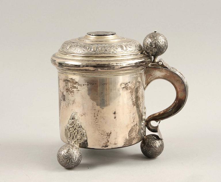 STOP, silver. Barockstil, G.A.B 1919.