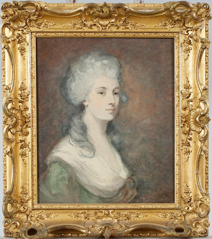 JOSHUA REYNOLDS, his school, oil on canvas.