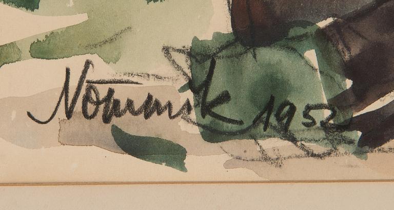 Juhan Nõmmik, Landscape.