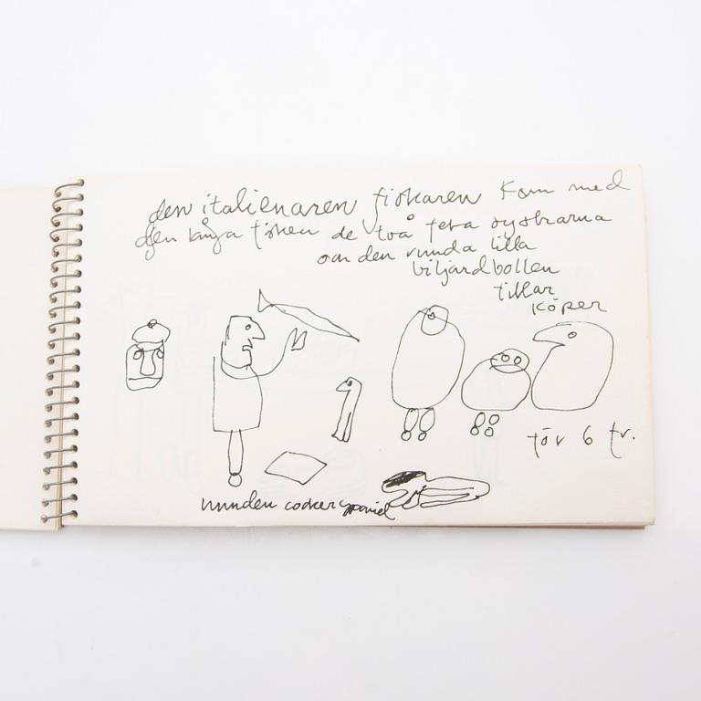 Madeleine Pyk, Sketchbook.