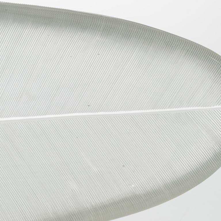 Tapio Wirkkala, a '3869' art object 'Feather' signed Tapio Wirkkala Iittala -55.