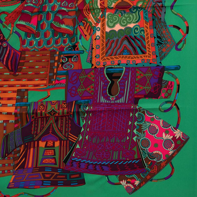 Hermès, scarf, "Voyage en Étoffes".