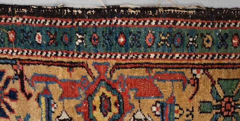 A rug, semi-antique Karadja, ca 216 x 140-144 cm.