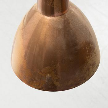 Hans-Agne Jakobsson, a copper ceiling lamp, Hans-Agne Jakobsson AB, Markaryd, Sweden, 1960's.
