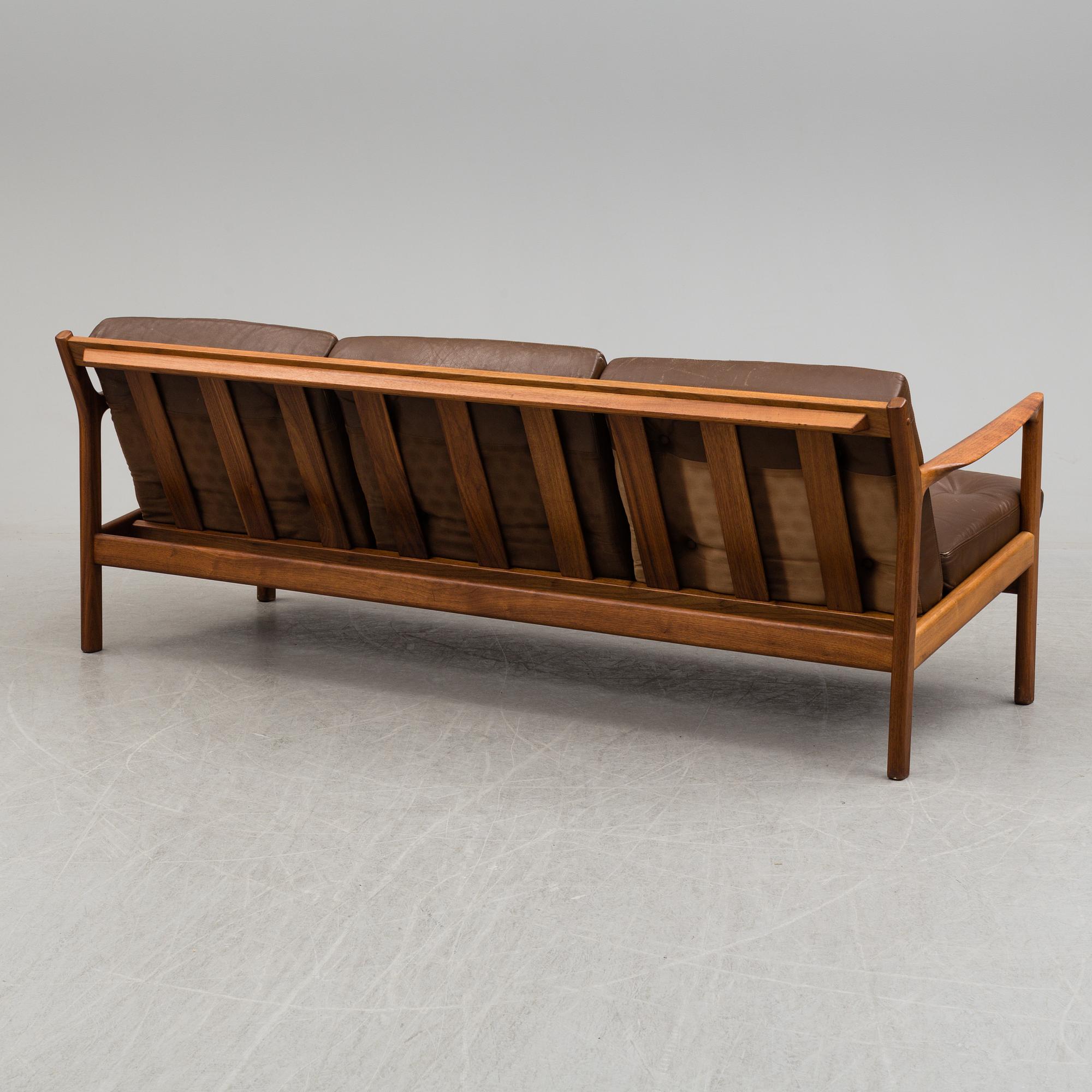 A sofa by Karl Erik Ekselius, JOC Vetlanda, Sweden.