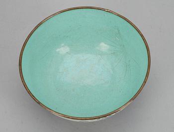 SKÅL, emalj, Kina 1900-talets början.