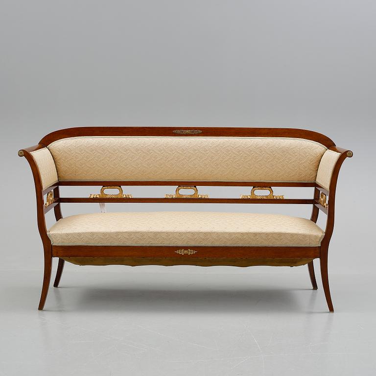 SITTGRUPP, 10 delar, Karl Johan-stil, 1900-talets början.