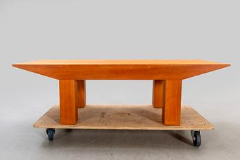 An oak Pagoda coffee table by L.E Gant, Malmö.