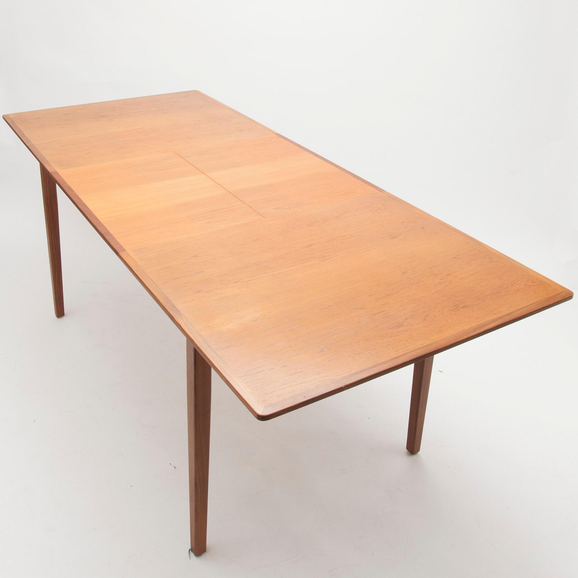 BORD och STOLAR, 4 st, 1960-70-tal.