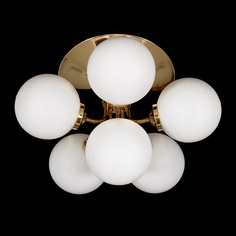 A 1970's ceiling lamp KP 536 for Hyval, Finland.