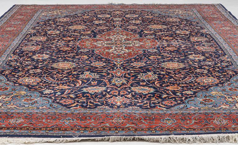 Carpet, Sarouk, approx. 425 x 295 cm.