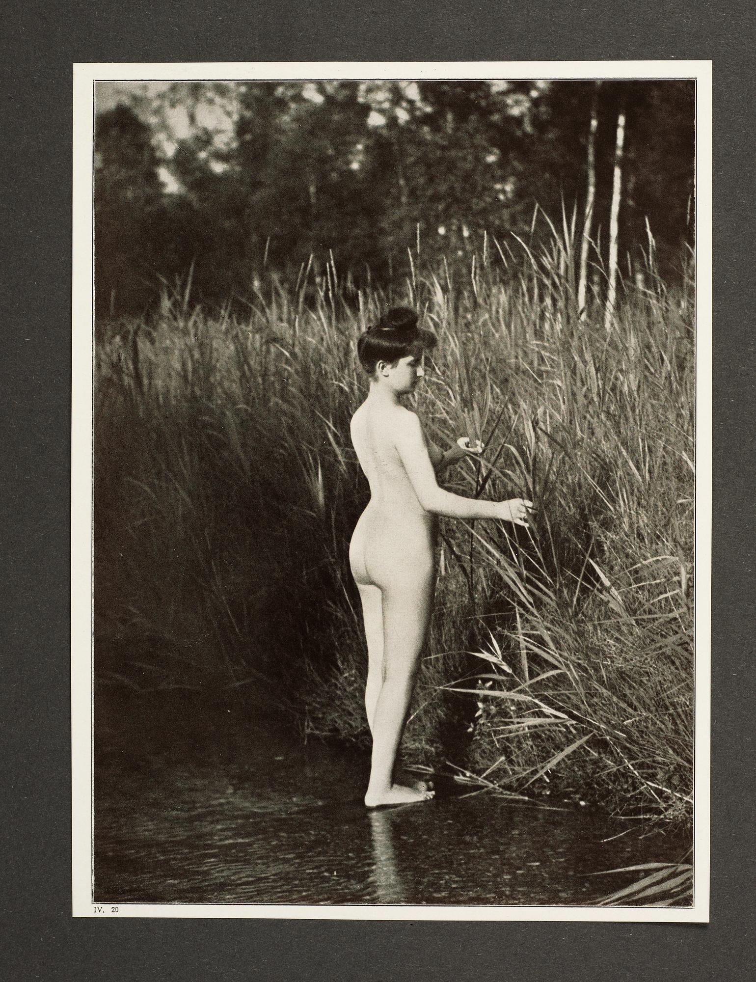 MAPP MED 19 st BILDER, "Eva im Paradies", Tyskland, 1910-tal.