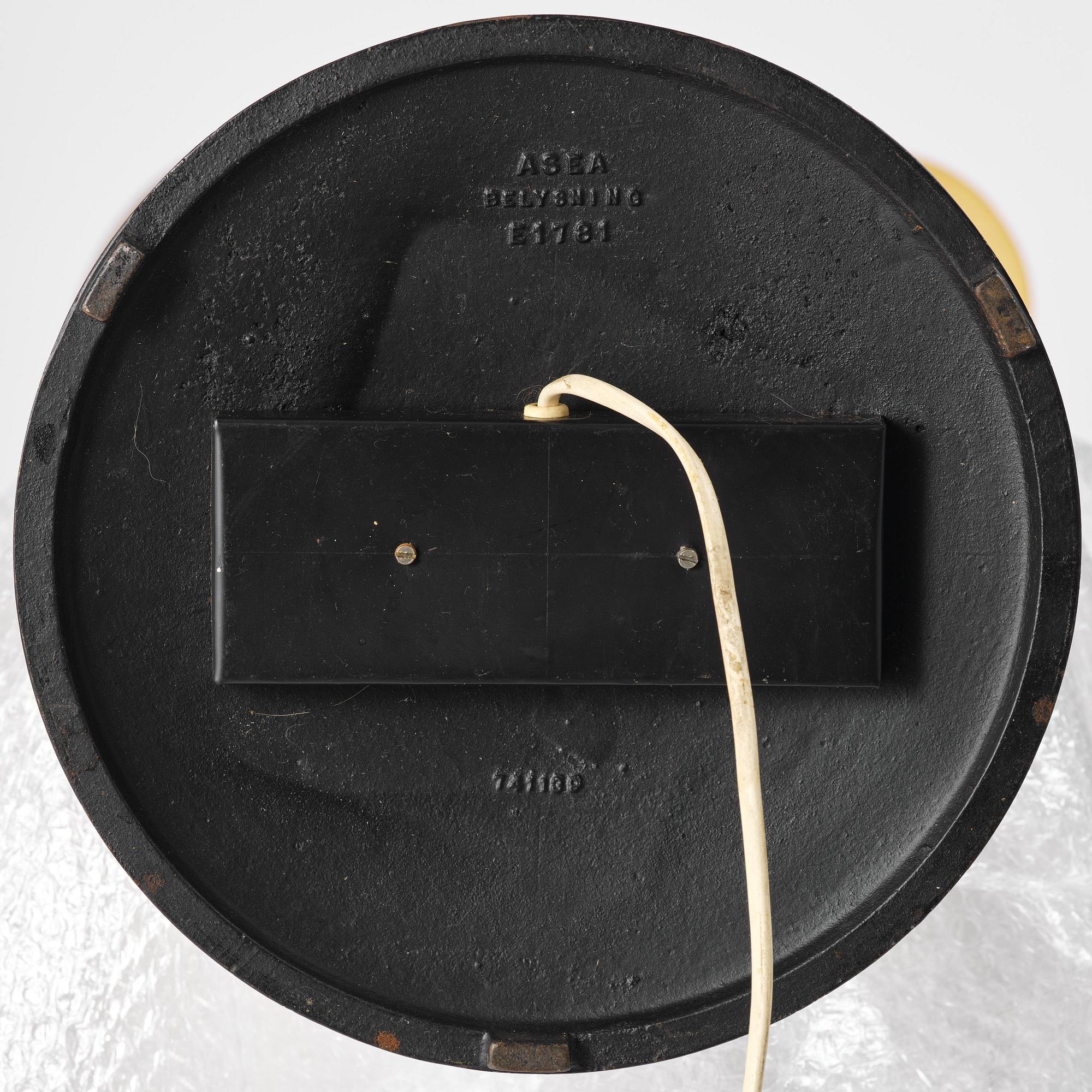 Asea, a Swedish Modern floor lamp model "E1781", Västerås, 1950s.