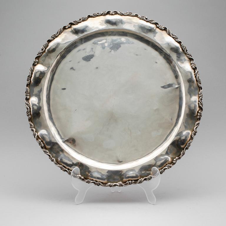 FAT, silver, Mexico, 1900-tal. Vikt ca 1700 gram.