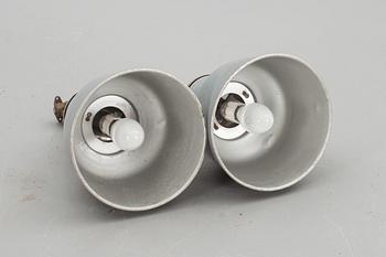 INDUSTRILAMPOR, 2 st, 1900-tal.