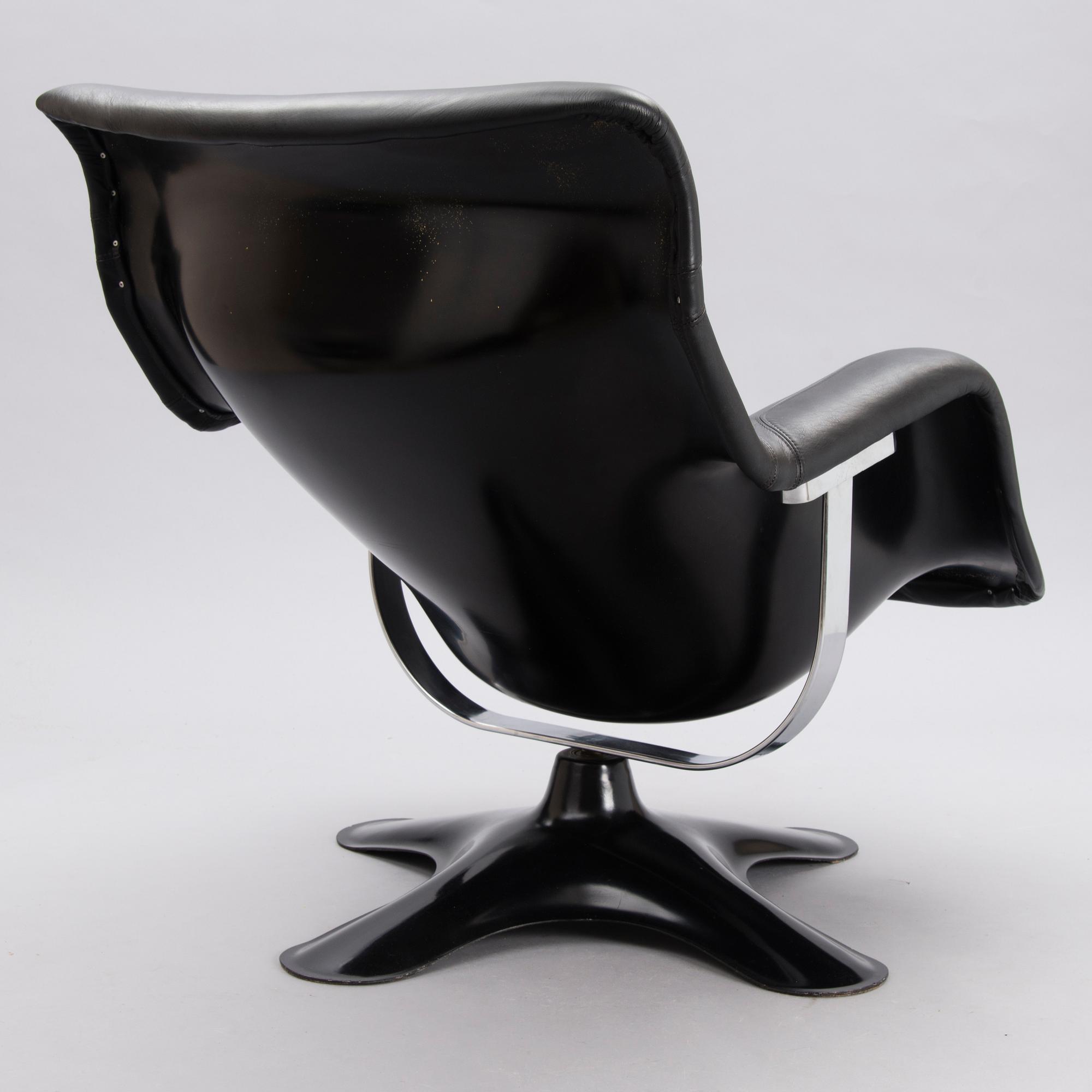 Yrjö Kukkapuro, nojatuoli, "Karuselli" Haimi 1960-talets slut.