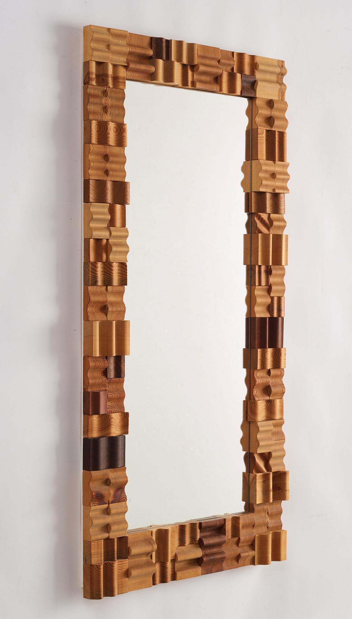 Gunnar Kanevad, a wall mirror, Linköping, Sweden, 1987s.