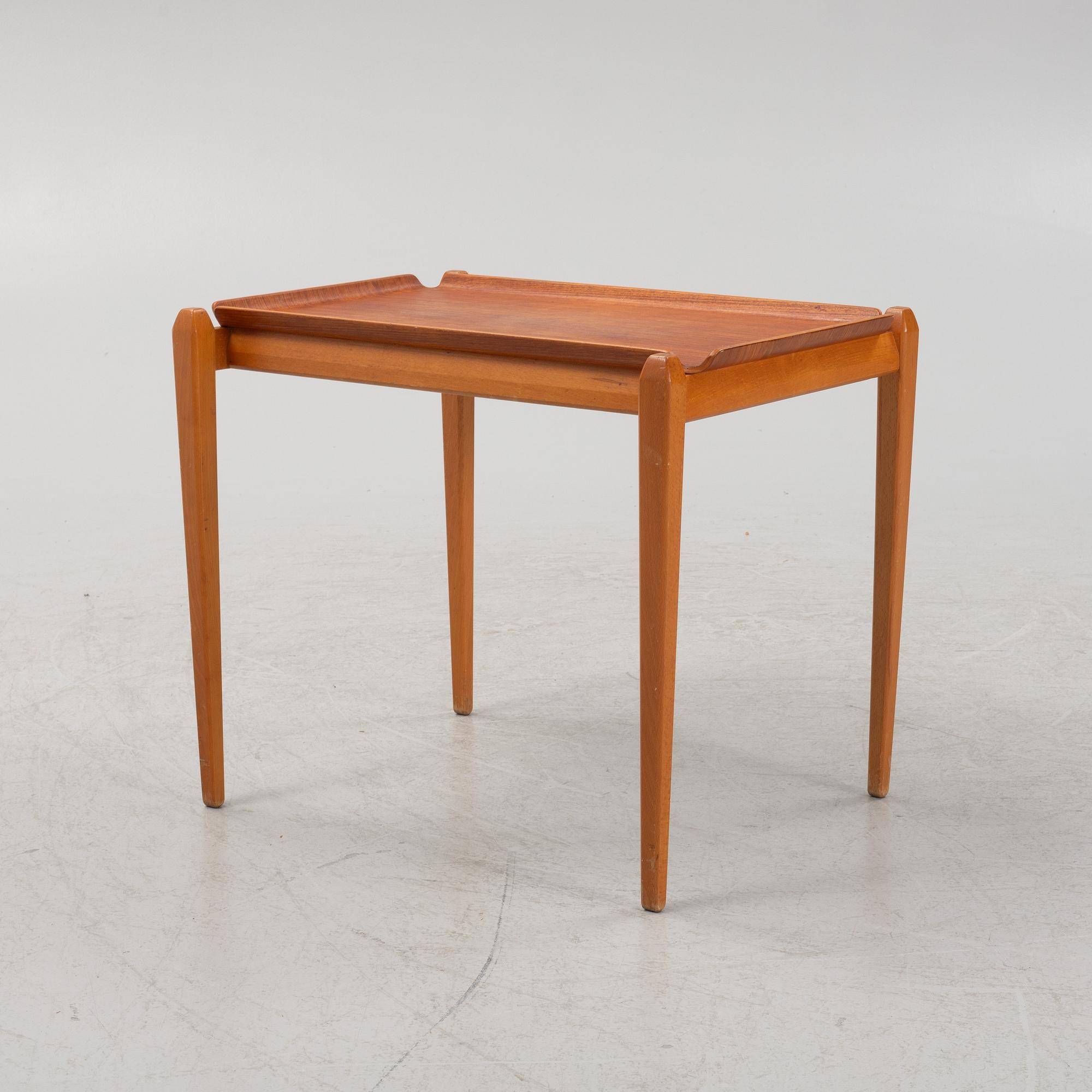 Axel Larsson, a side table, model 153, Svenska Möbelfabrikerna Bodafors, Sweden.