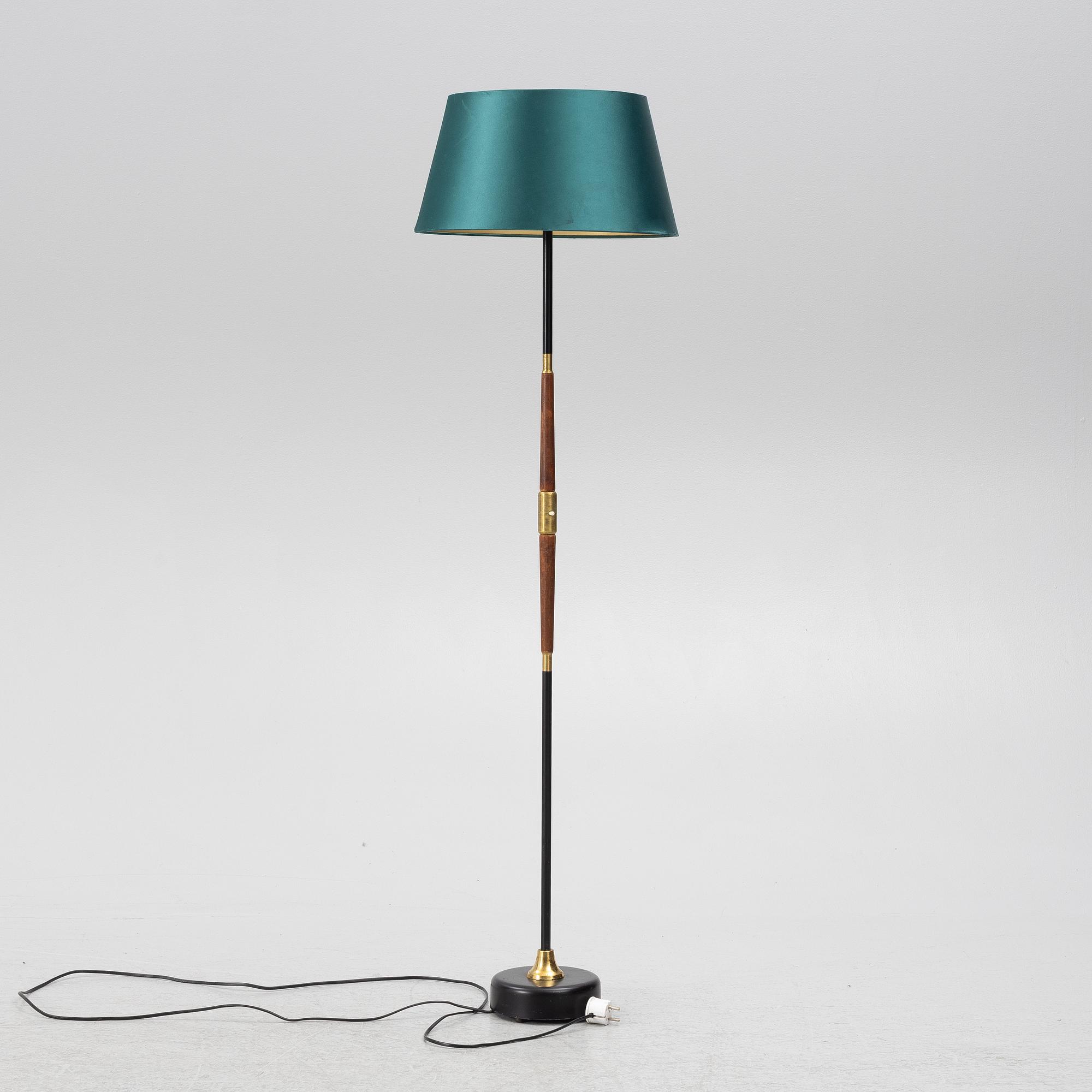 Floor lamp, Möller Armatur, Eskilstuna, circa the mid-1900s.