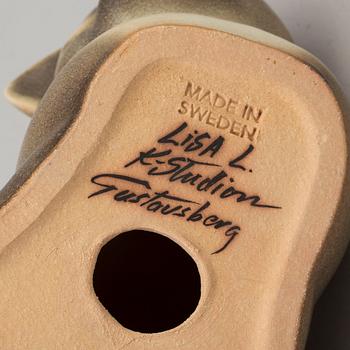 LISA LARSON, figurin, stengods, "Moses", K-Studion, Gustavsberg.