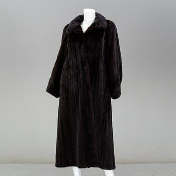 a mink fur coat by Saga mink, sica ca medium.