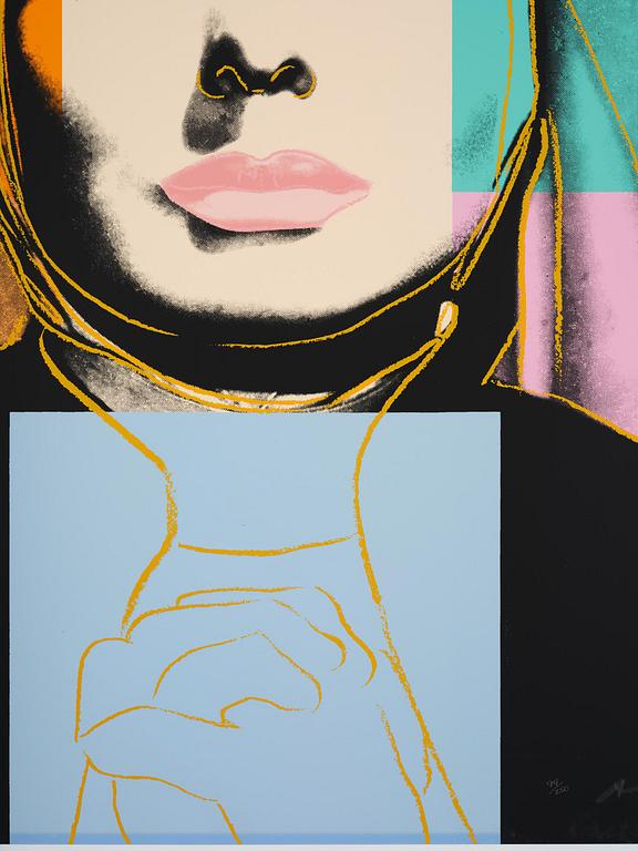 Andy Warhol, "The Nun", ur: "Three portraits of Ingrid Bergman".