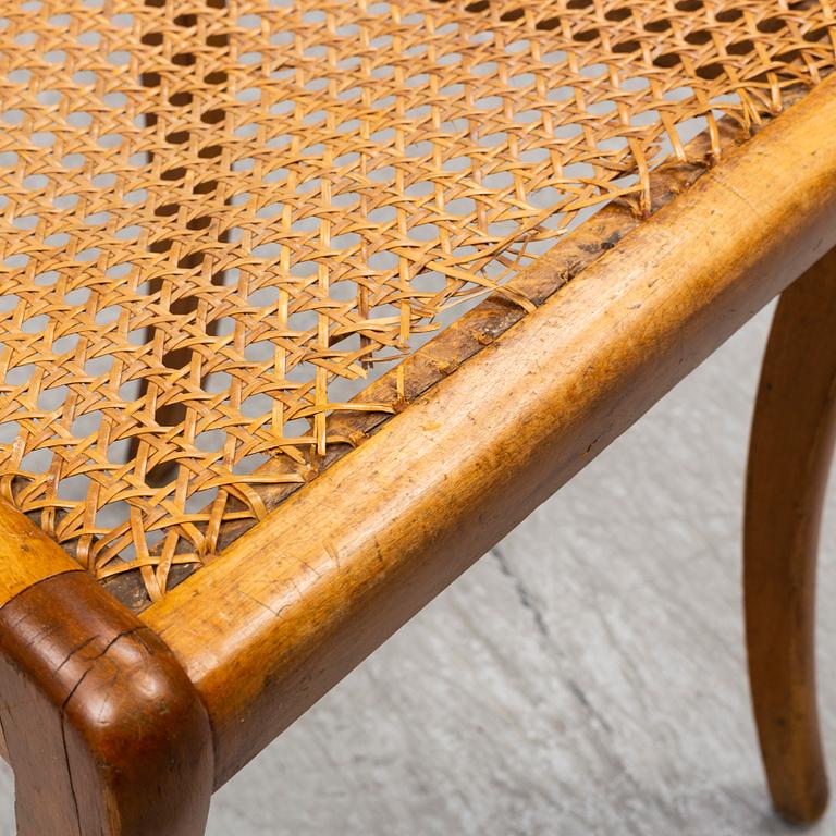 Four Johan Petter Grönvall empire chairs.