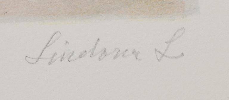 LINDORM LILJEFORS, mapp med 5 färglitografier, signerade, numrerade 278/360.