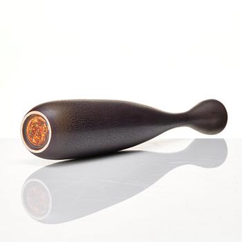 Carl-Harry Stålhane, a unique stoneware vase, Rörstrand, Sweden 1963.