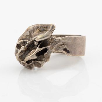 Olle Ohlsson, ring, silver.
