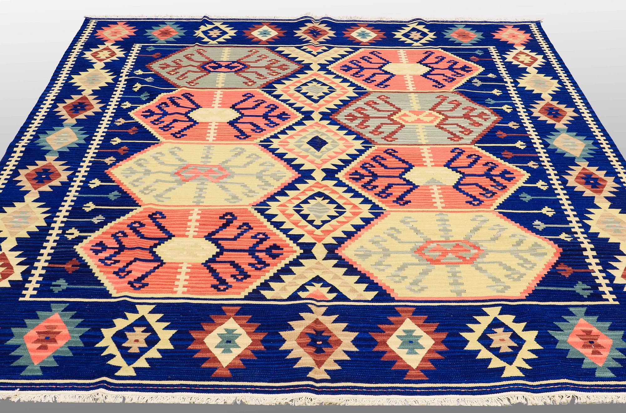 RUG, Kilim Shiraz, ca 240 x 240 cm.