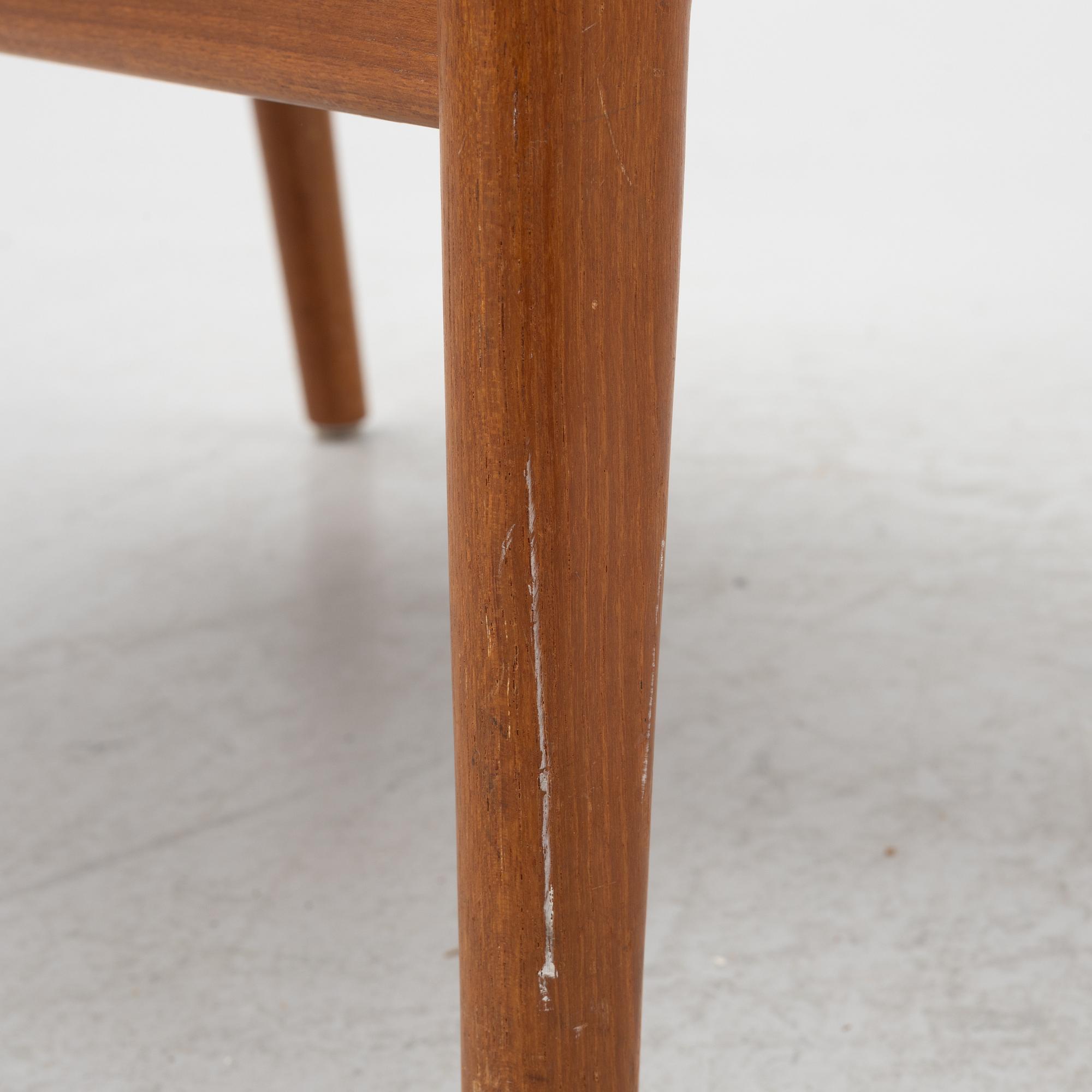 Folke Ohlsson, an armchair with ottoman "Duxiesta", Bra Bohag, Ljungs Industrier, Malmö 1960s.
