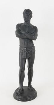 L P JÖRGENSEN, efter, skulptur, gips.