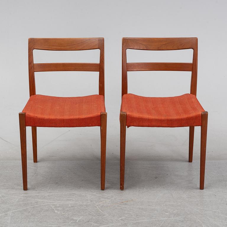 Nils Jonsson, stolar, 5st, 'Garmi', Troeds, Bjärnum, 1960-tal.