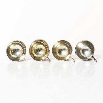Twelve silver mugs, Stockholm, Eskilstuna and Gothenburg, 1950-91.