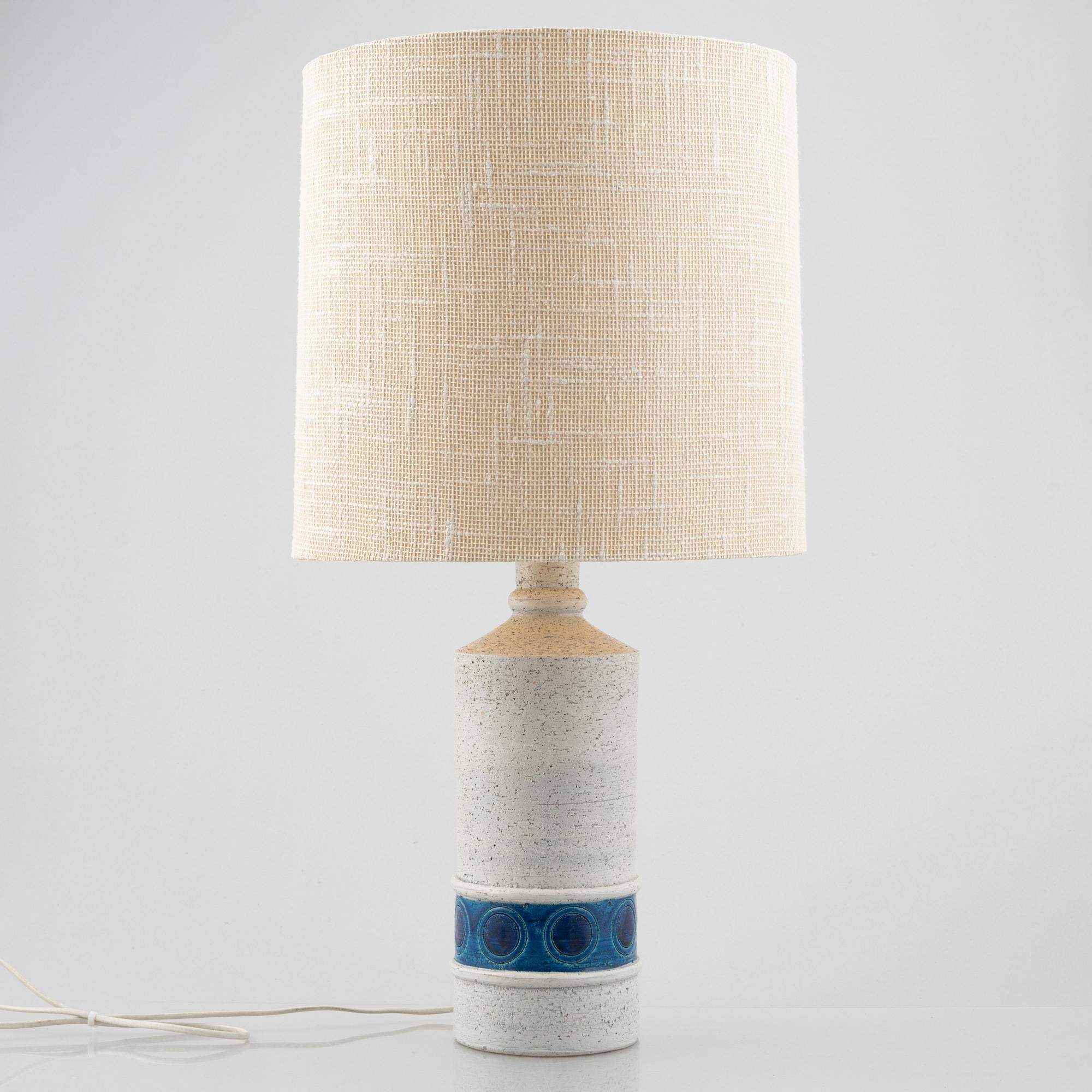 Table lamps, a pair, Bitossi, 1960s.