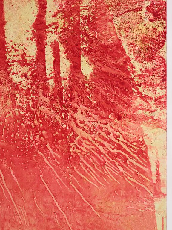 Christian Cavallin, akryl på duk, signerad och daterad -89 a tergo.